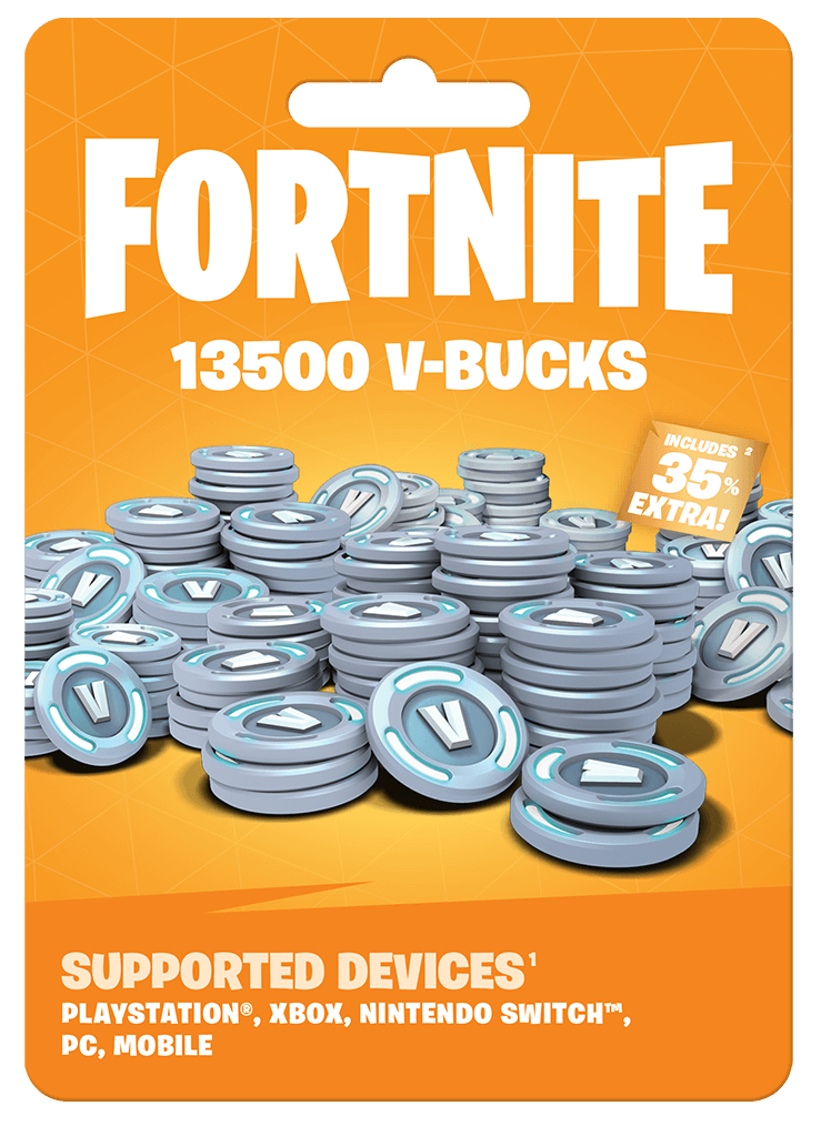 Fortnite V-Bucks Card